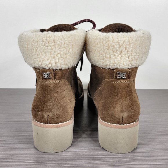 Sam Edelman Franc Hiking Boot Brown Womens Various Sizes - Picture 5 of 11